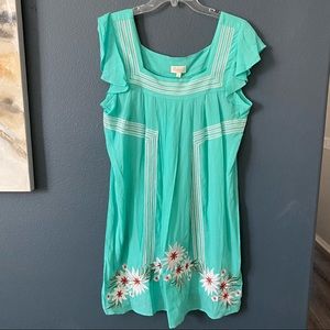 Shoshanna swimsuit coverup large NWT bohemian dres
